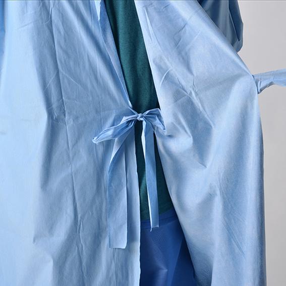 Doutor descartável Vestido da força de alta elasticidade, roupa médica descartável não tecida