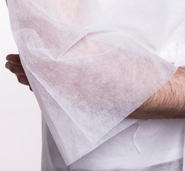 Revestimento curto de nutriÃ§Ã£o nÃ£o tecido de alta qualidade do laboratÃ³rio dos uniformes dos PP