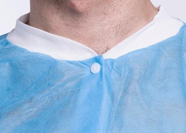 Revestimento curto de nutriÃ§Ã£o nÃ£o tecido de alta qualidade do laboratÃ³rio dos uniformes dos PP