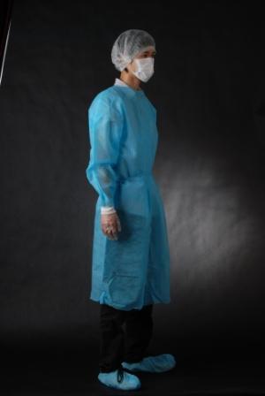 Vestidos cirúrgicos estéreis descartáveis unisex para o hospital/clínica dental
