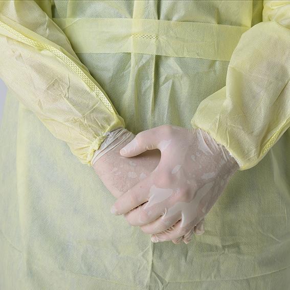 Vestidos médicos descartáveis biodegradáveis com o Repellency fluido de nível elevado