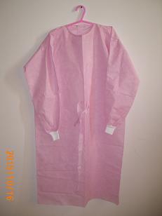 Vestido descartável macio do isolamento para a partícula/álcool/impedimento do sangue