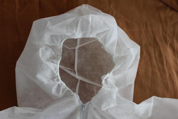 Combinação protetora descartável segura para o hospital/laboratório/quarto desinfetado
