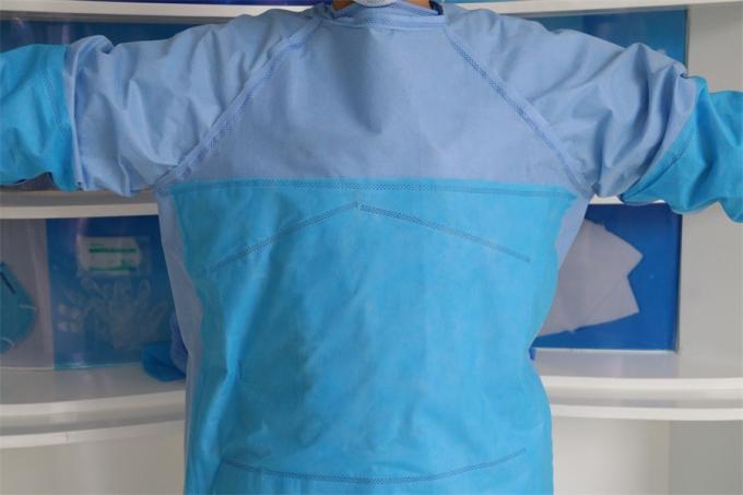 Combinações descartáveis azuis não tóxicas para a prevenção transversal da infecção