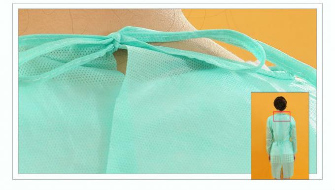 Vestidos amarelos descartÃ¡veis do isolamento do fabricante barato do OEM