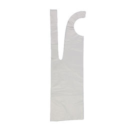 Eco Friendly Disposable Plastic Gowns For Home Care / Hospital / Beauty Salon
