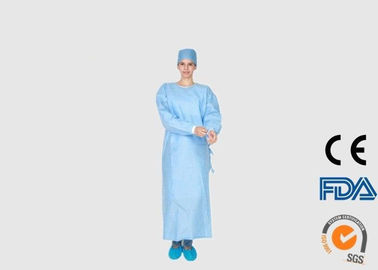Peso leve descartável resistente líquido do vestido cirúrgico para doutores/visitantes