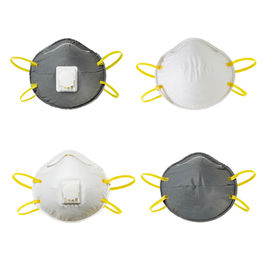 Tamanho de máscara descartável respirável 20 * 12cm da poluição com corte ergonômico