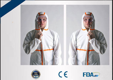 China Combinações protetoras descartáveis Eco da prova líquida amigável com capa fábrica