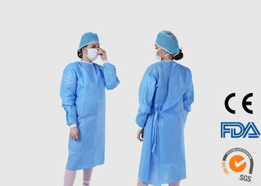Vestidos cirúrgicos estéreis descartáveis respiráveis para o hospital/clínica