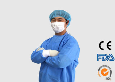 Vestido não tecido descartável do isolamento impermeável para a proteção do pessoal médico