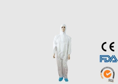 China Combinações descartáveis a favor do meio ambiente do PPE com fechamento dianteiro do zíper fábrica