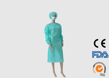 China Vestidos médicos descartáveis permeávens ao ar para o pessoal médico/visitantes fábrica