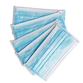 China Tamanho descartável confortável do vírus da máscara protetora anti estilo de Earloop do elástico de 17,5 x de 9.5cm fábrica