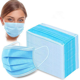 China Máscara protetora descartável da anti gripe 3 camadas do material não tecido dos Pp para a limpeza da casa fábrica