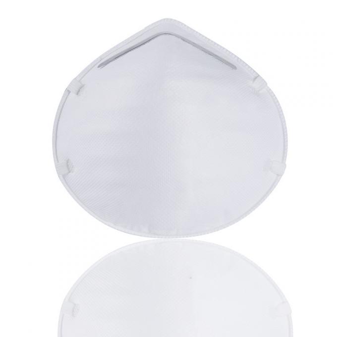 Látex vestindo principal do tamanho 132 * 115 * 47mm da máscara cinzenta do copo da cor FFP2 livre