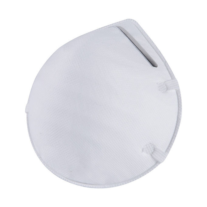 Látex vestindo principal do tamanho 132 * 115 * 47mm da máscara cinzenta do copo da cor FFP2 livre