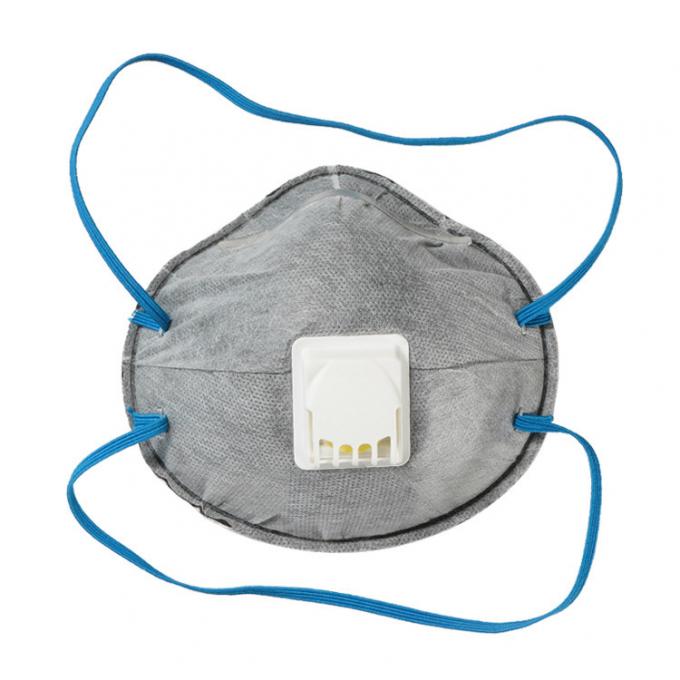 Tamanho de máscara descartável respirável 20 * 12cm da poluição com corte ergonômico
