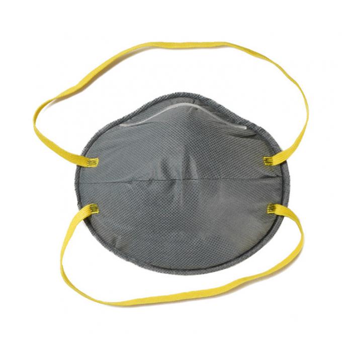 Tamanho de máscara descartável respirável 20 * 12cm da poluição com corte ergonômico